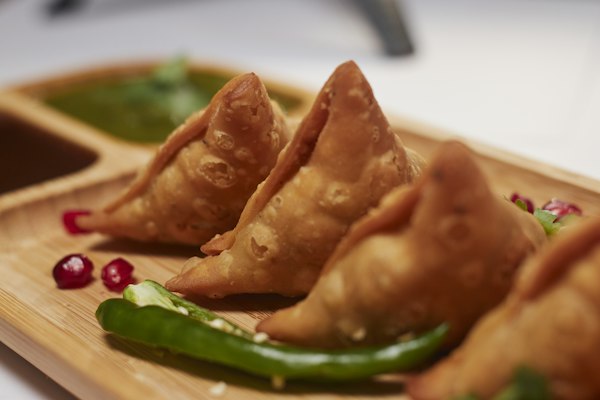 Onion Samosa made from AIADHYA GOLD Atta